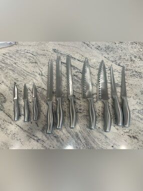 Sharp Select surgical Silver Stainless Steel Knife Set - 10 Piece